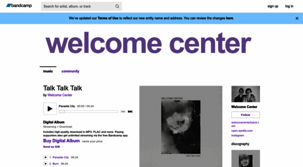 welcomecenter.bandcamp.com