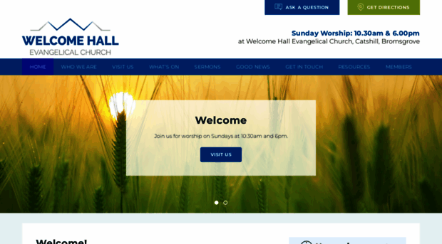 welcomehallchurch.org