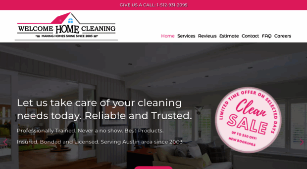 welcomehomecleaning.com