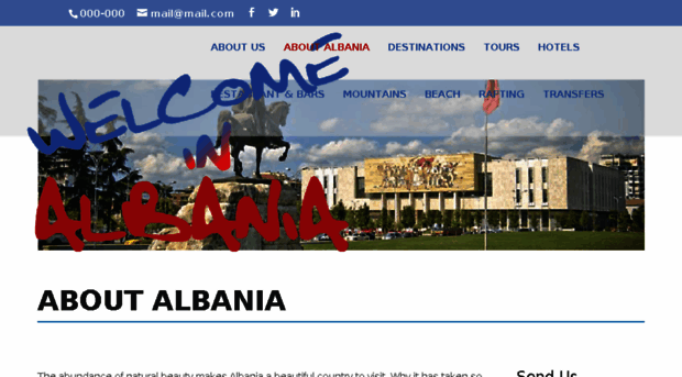 welcomeinalbania.com