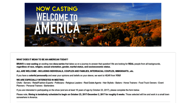 welcometoamerica.castingcrane.com