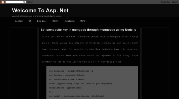 welcometoaspdotnet.blogspot.com