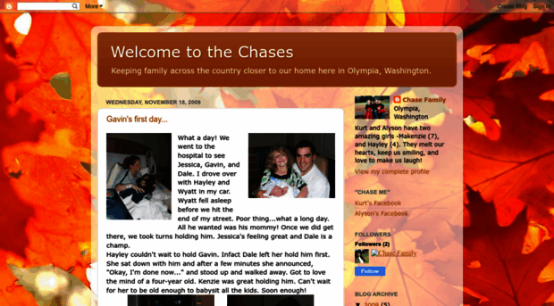 welcometothechases.blogspot.com