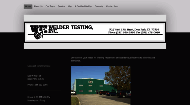 weldertesting.com