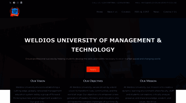 weldiosuniversity.edu.bj