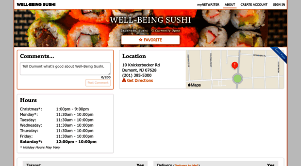 wellbeingsushi.netwaiter.com