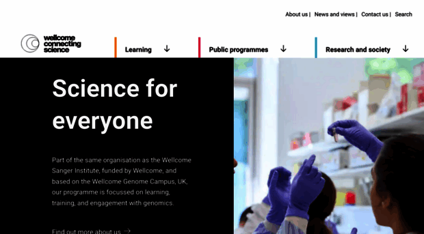 wellcomeconnectingscience.org