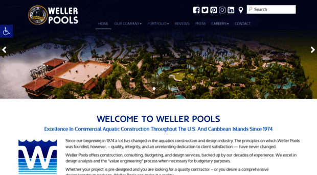 wellerpools.com