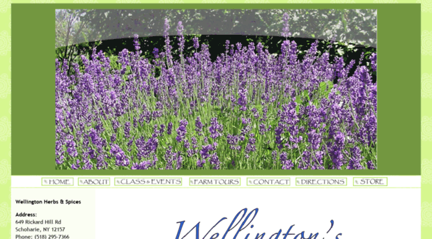 wellingtonsherbsandspices.com