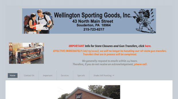 wellingtonsportinggoods.com