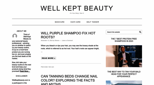 wellkeptbeauty.com