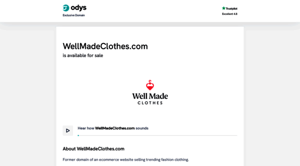 wellmadeclothes.com