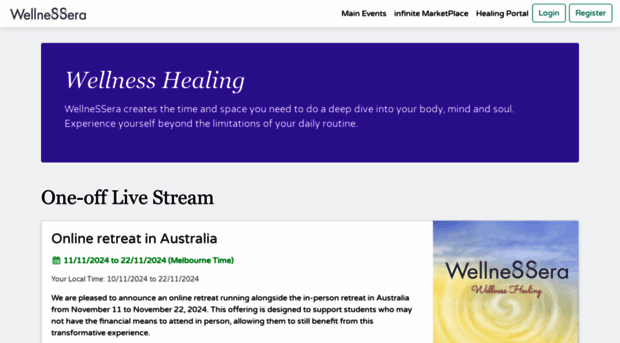 wellnesserahealing.com