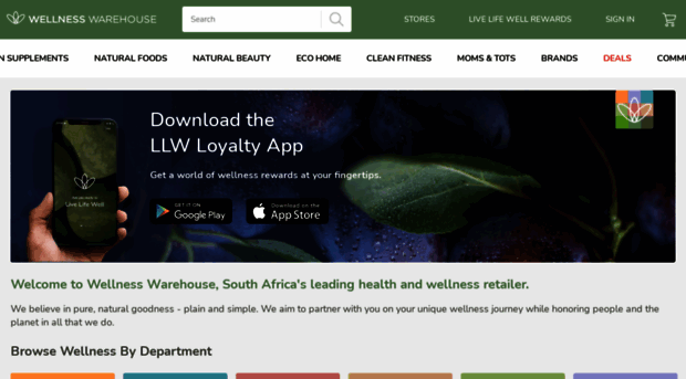 wellnesswarehouse.co.za