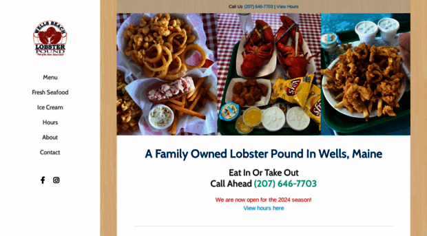 wellsbeachlobster.com