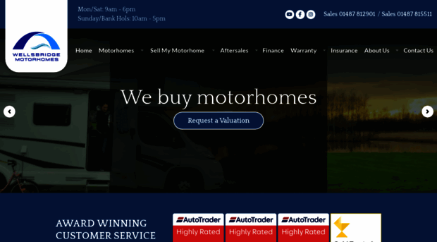 wellsbridgemotorhomes.com