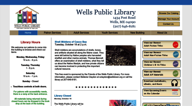 wellslibrary.org