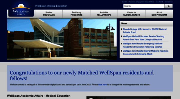 wellspanmedicaleducation.org