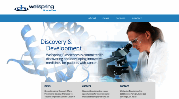 wellspringbiosciences.com