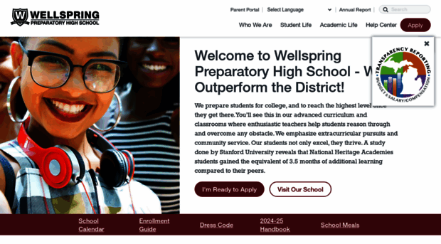 wellspringprep.com