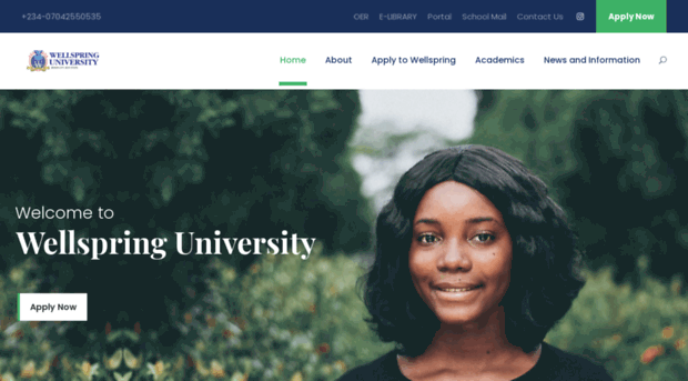 wellspringuniversity.edu.ng