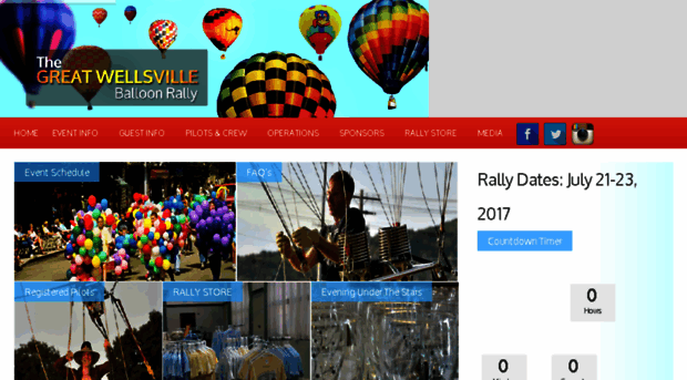 wellsvilleballoonrally.com