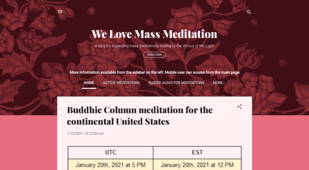 welovemassmeditation.com