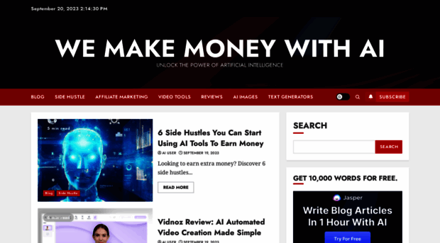 wemakemoneywithai.com