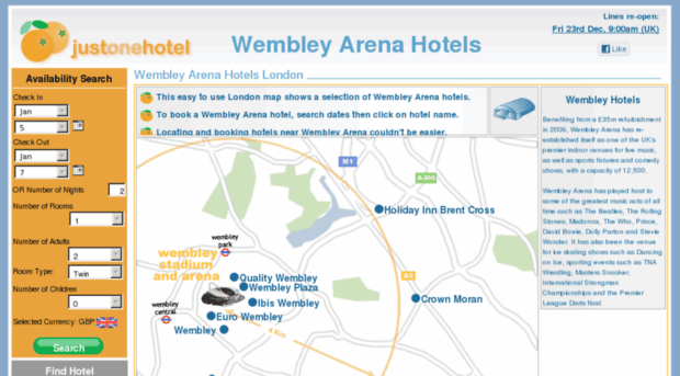 wembley-arena-hotels.com
