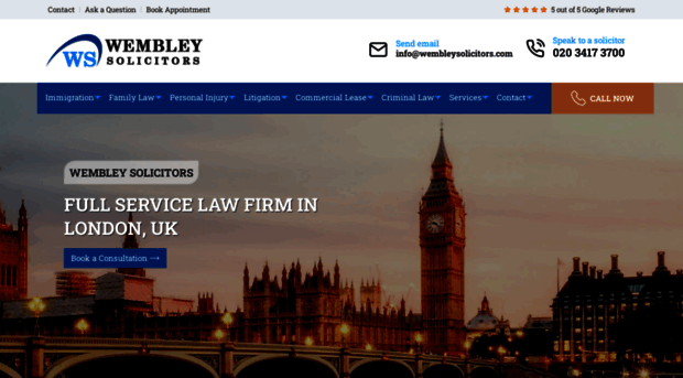 wembleysolicitors.com