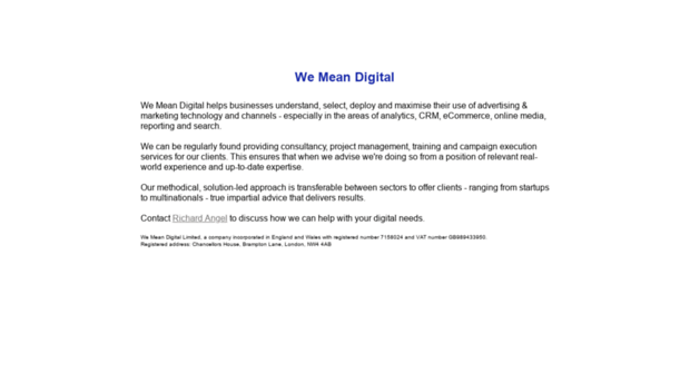 wemeandigital.com