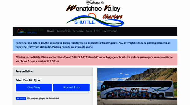 wenatcheevalleyshuttle.com