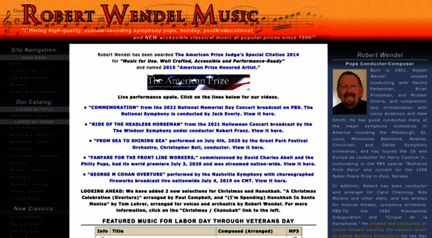 wendelmusic.com