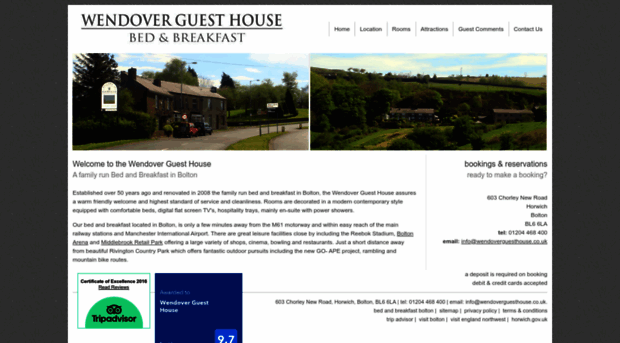 wendoverguesthouse.co.uk