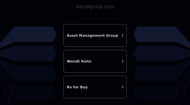 wendtgroup.com