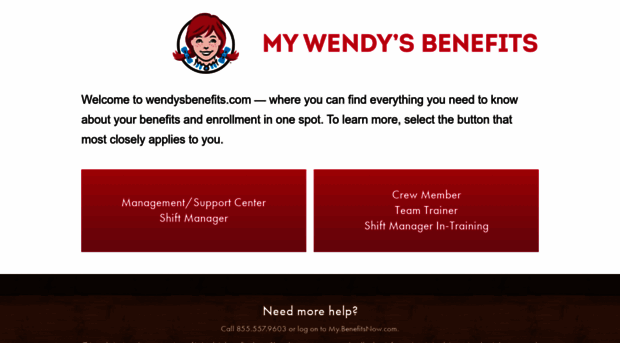 wendysbenefits.com