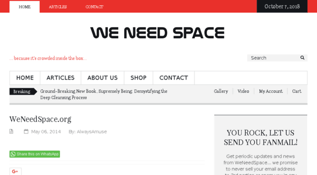 weneedspace.org