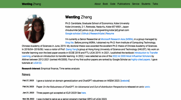 wentingzhang.org