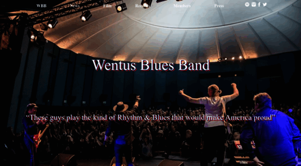 wentusbluesband.com