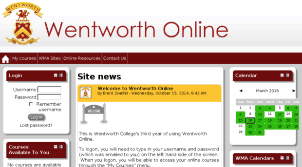 wentworth.mrooms.net