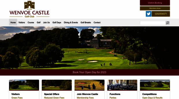 wenvoecastlegolfclub.co.uk