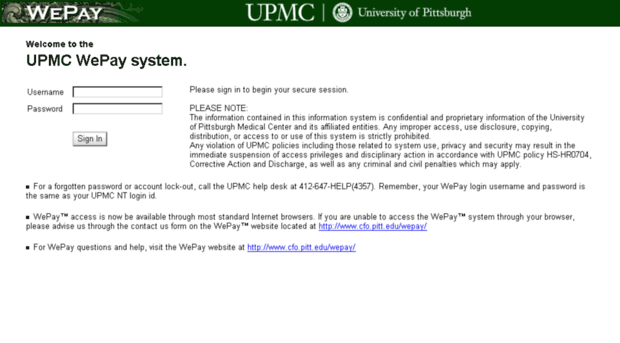 wepay.upmc.com