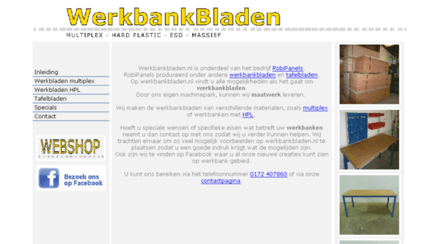 werkbankbladen.nl