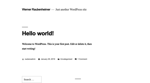wernerraubenheimer.com