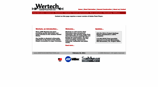 wertechconstruction.com