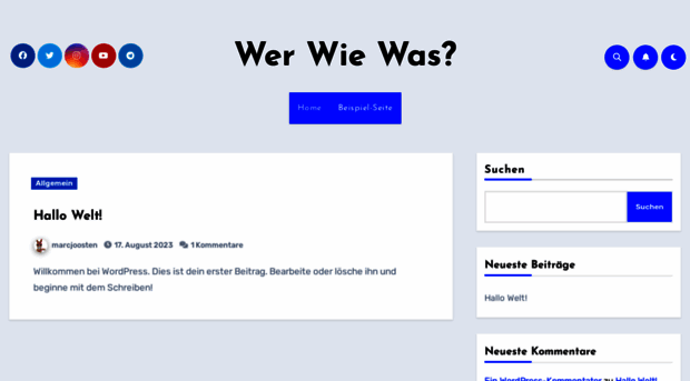 werwiewas.net