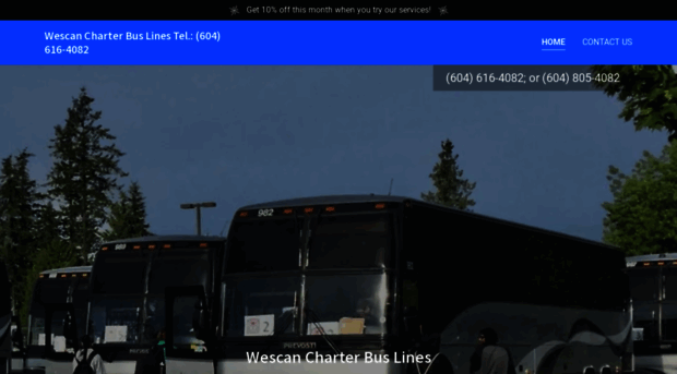 wescancharterbus.com