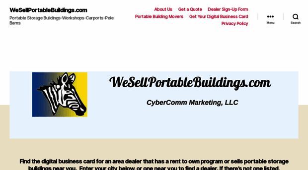 wesellportablebuildings.com