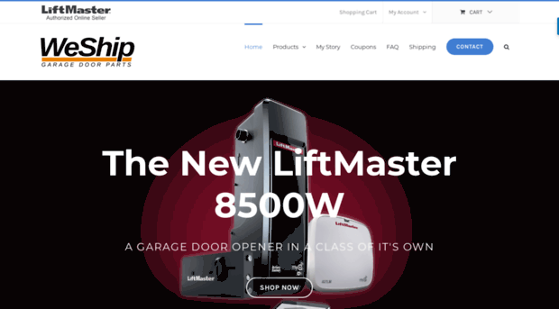 weshipgaragedoorparts.com