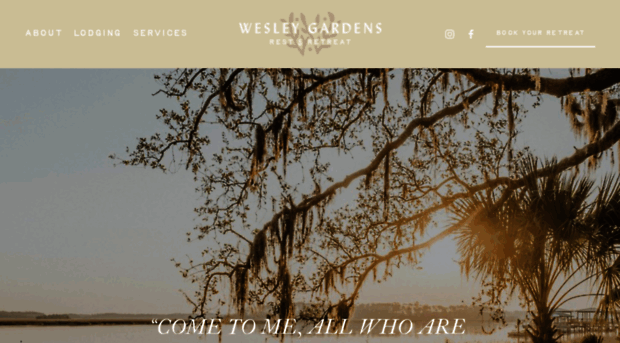 wesleygardensretreat.com